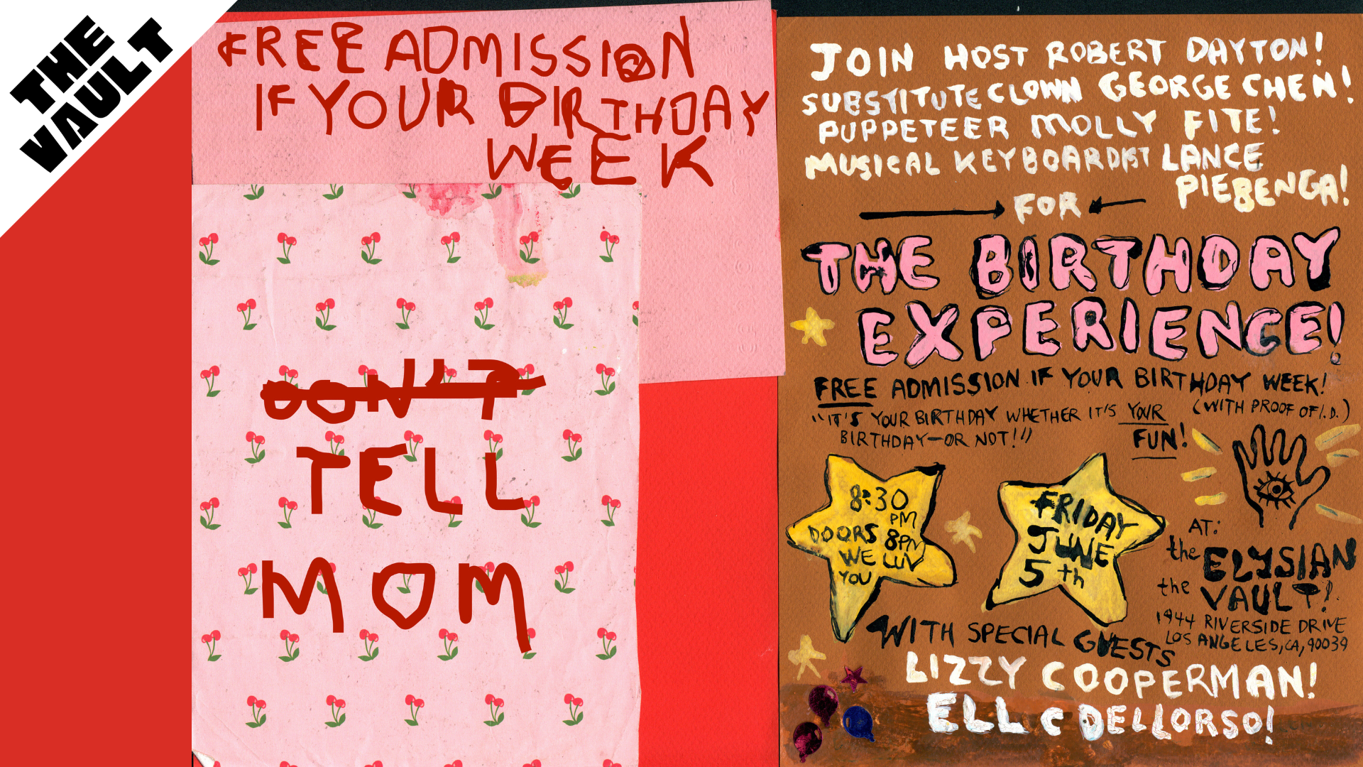 The Birthday Experience (The Vault)
