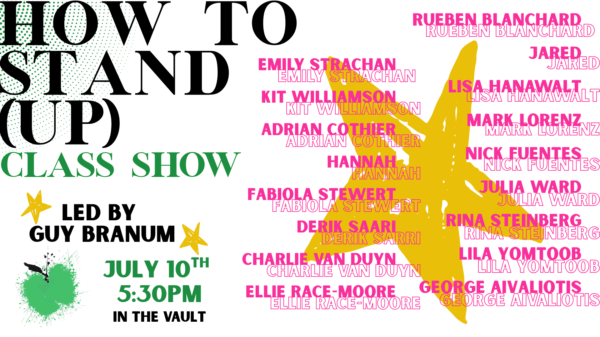How To Stand (Up) (The Vault) 
