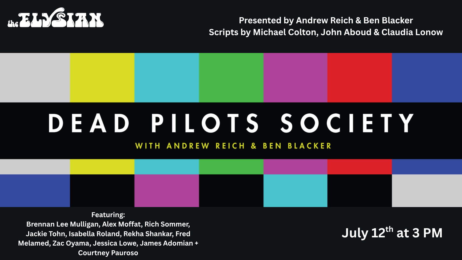 Dead Pilots Society (In Person &amp; Video On Demand)