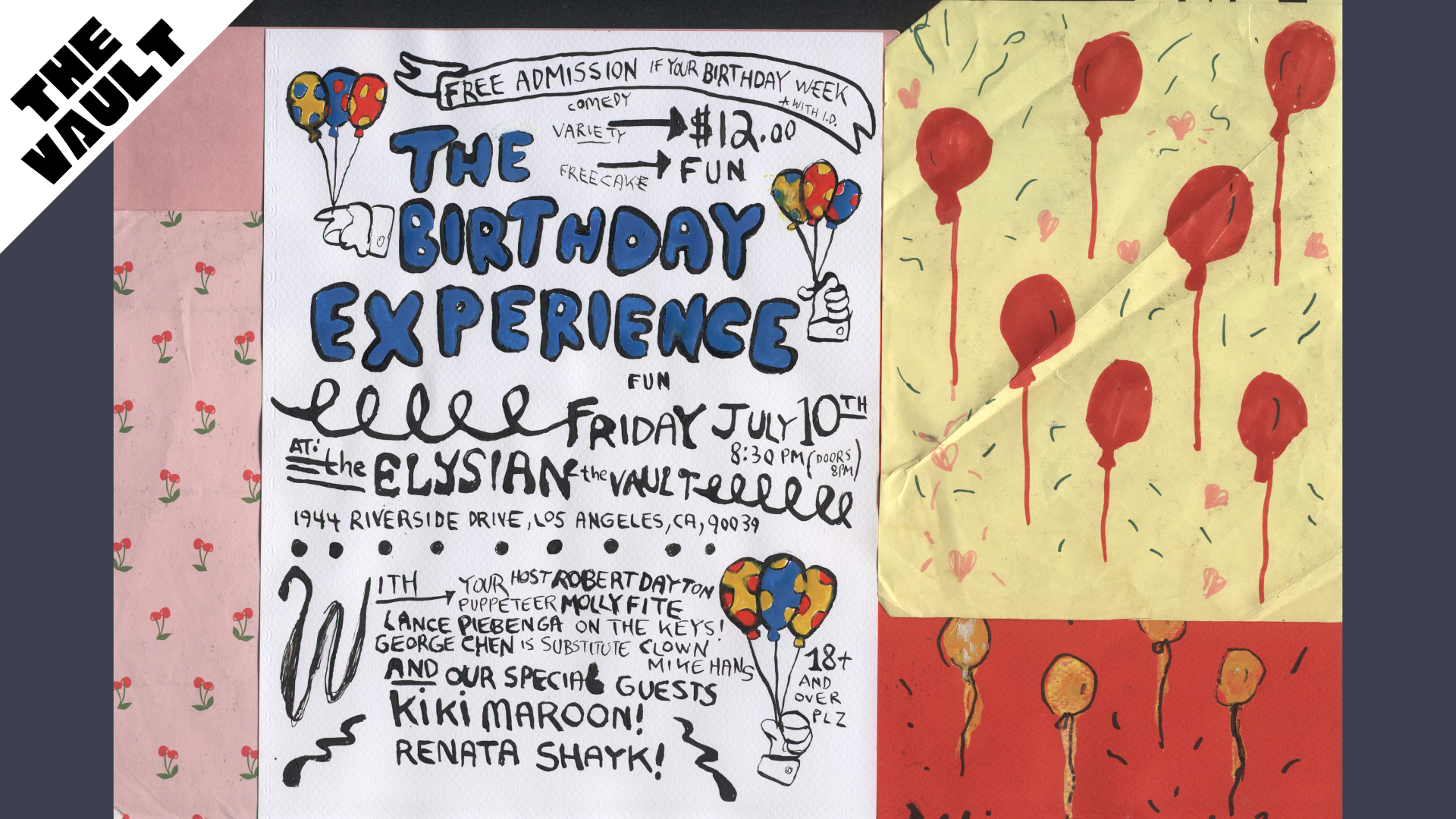 The Birthday Experience (The Vault)