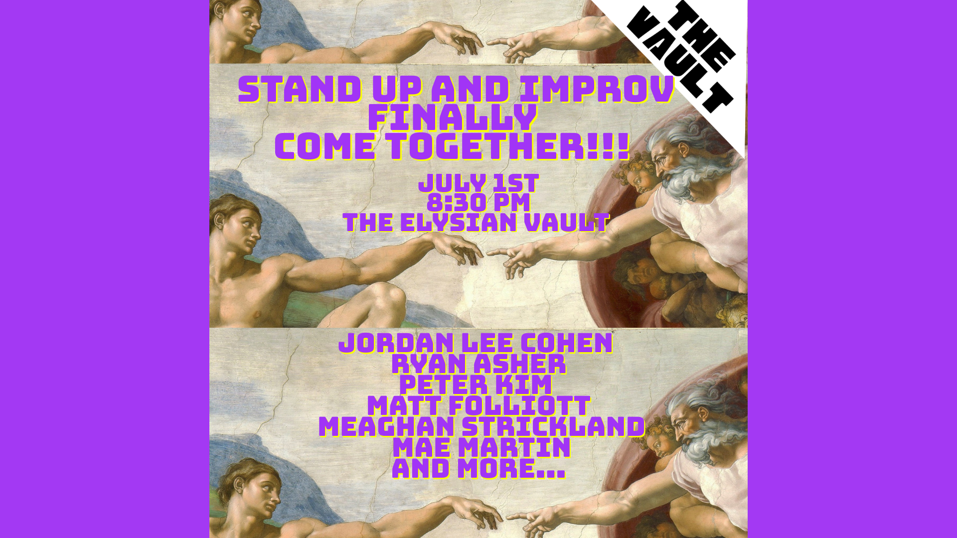 Standup and Improv FINALLY come together
