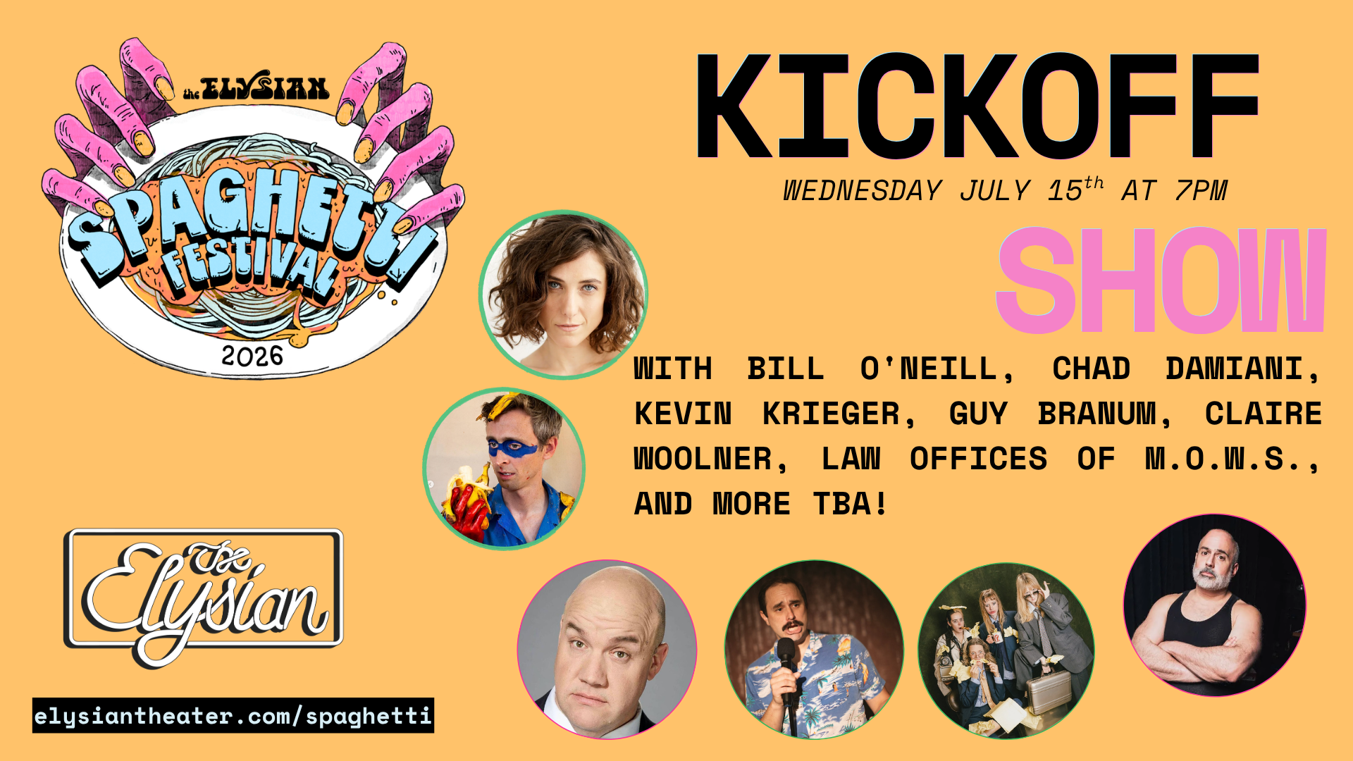 Spaghetti Festival Opening Night Kickoff Show