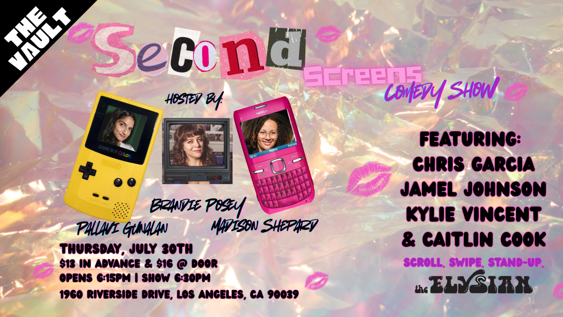 Second Screens Comedy (The Vault)