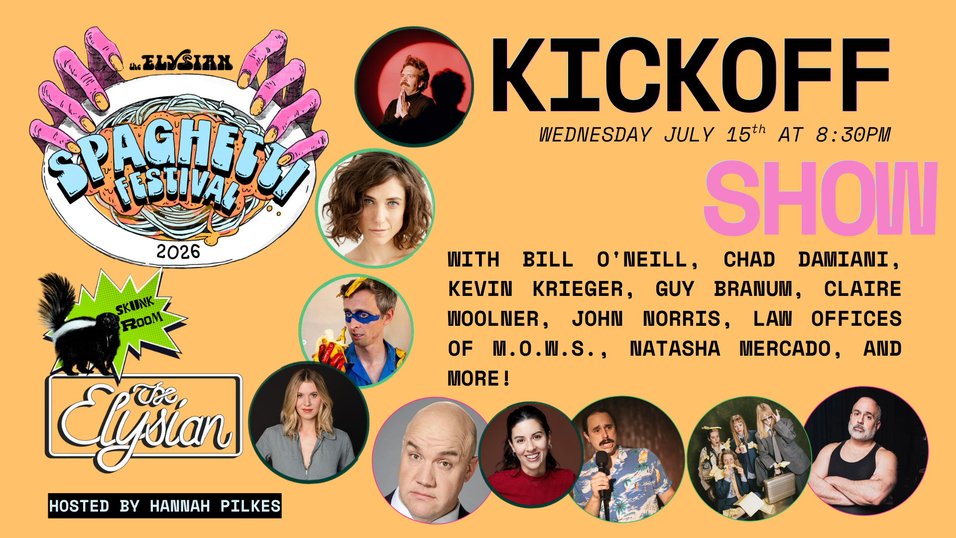 Spaghetti Festival Kickoff Show (Skunk Room)