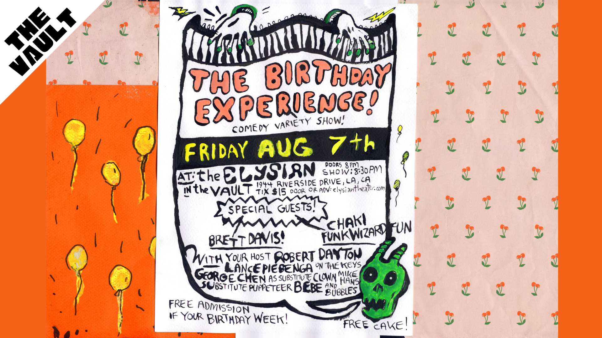 The Birthday Experience (The Vault)