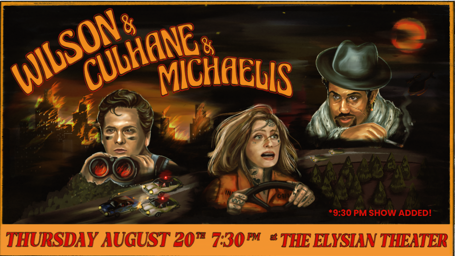 *SOLD OUT* Wilson &amp; Culhane &amp; Michaelis