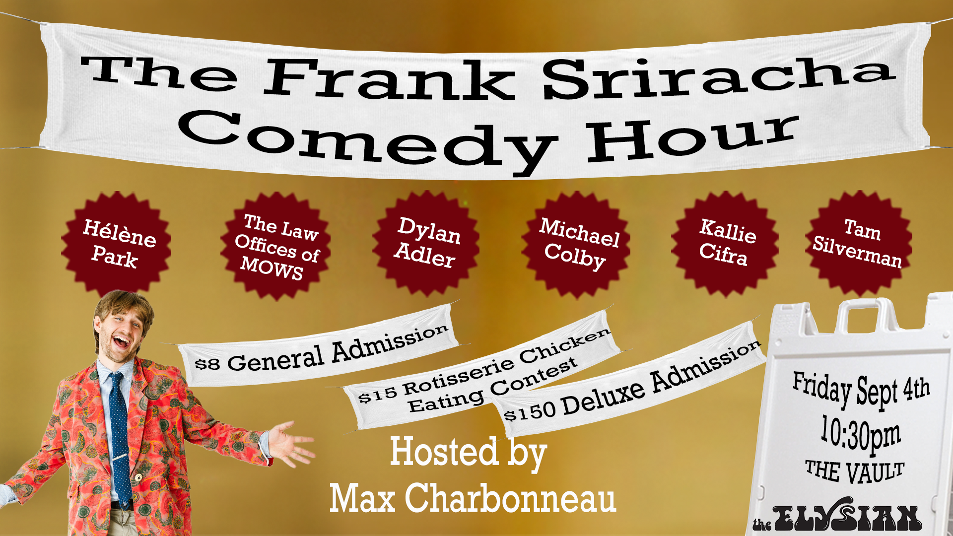 The Frank Sriracha Comedy Hour (The Vault)