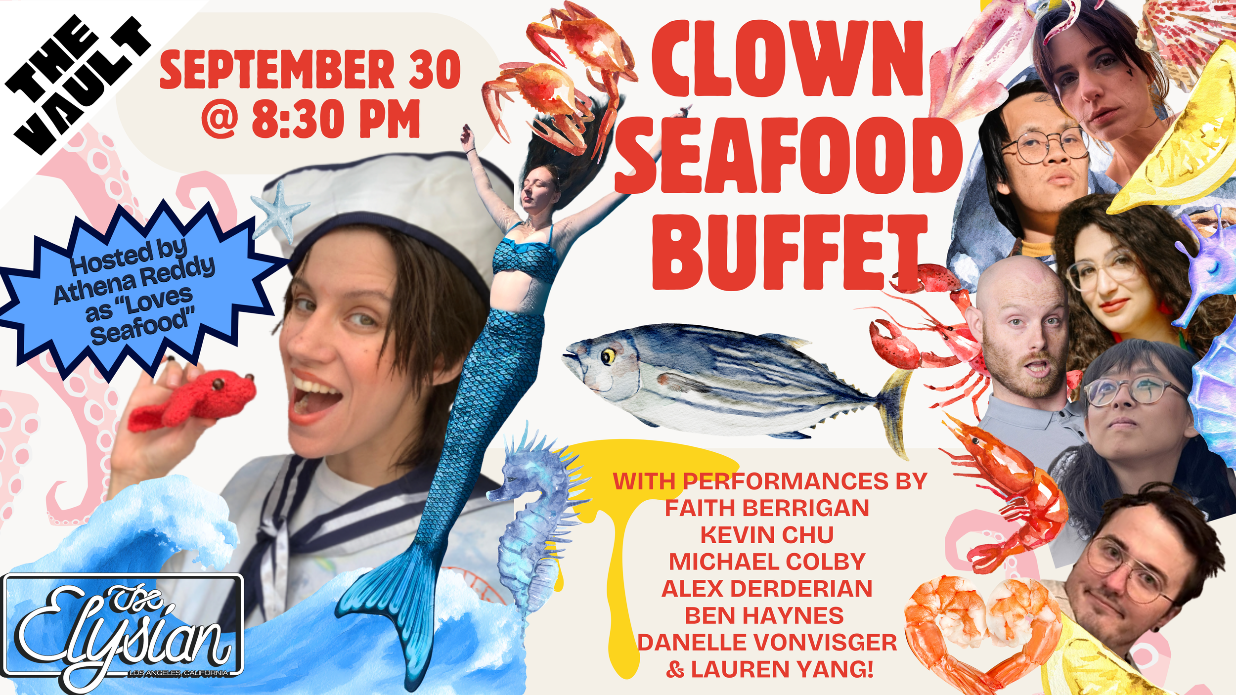 Clown Seafood Buffet! (The Vault)