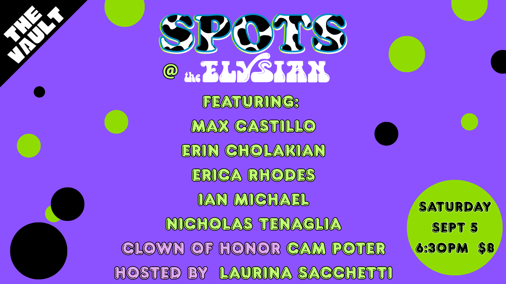 SPOTS @ The Elysian (The Vault)