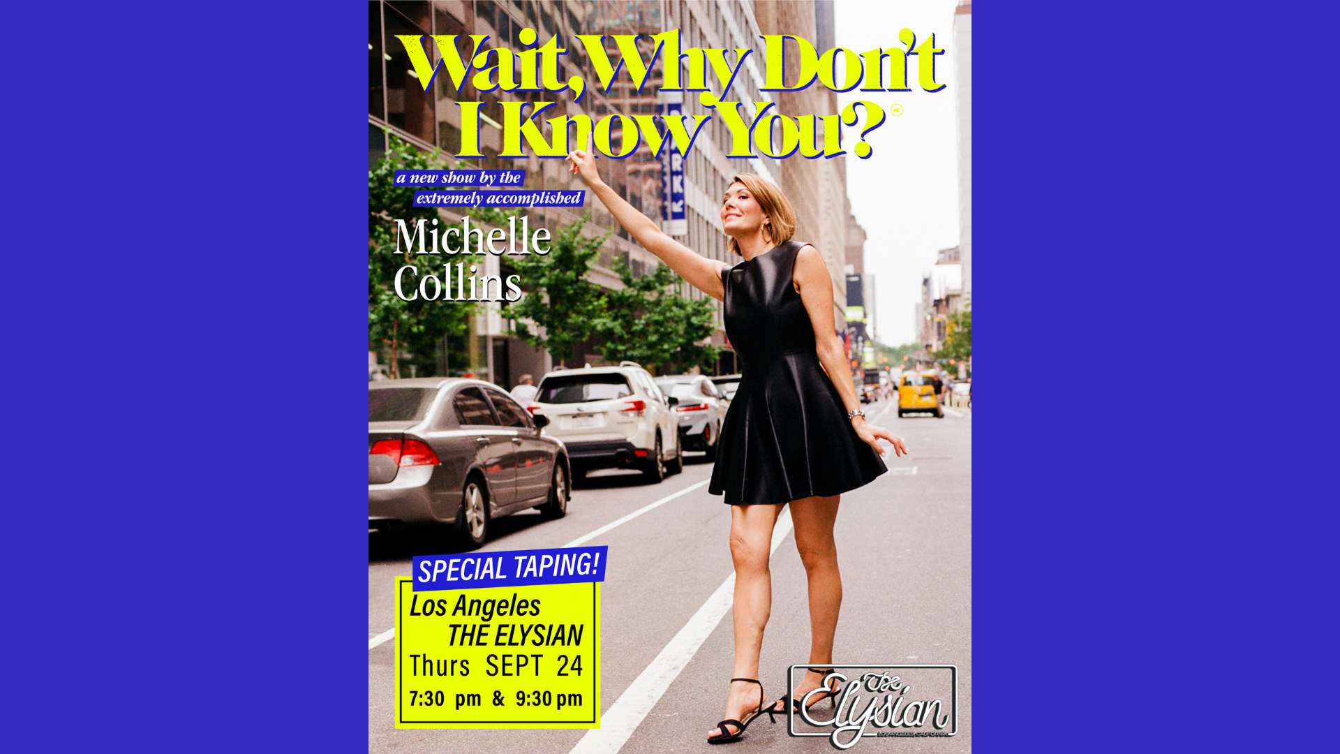 Michelle Collins: WAIT, WHY DON'T I KNOW YOU?