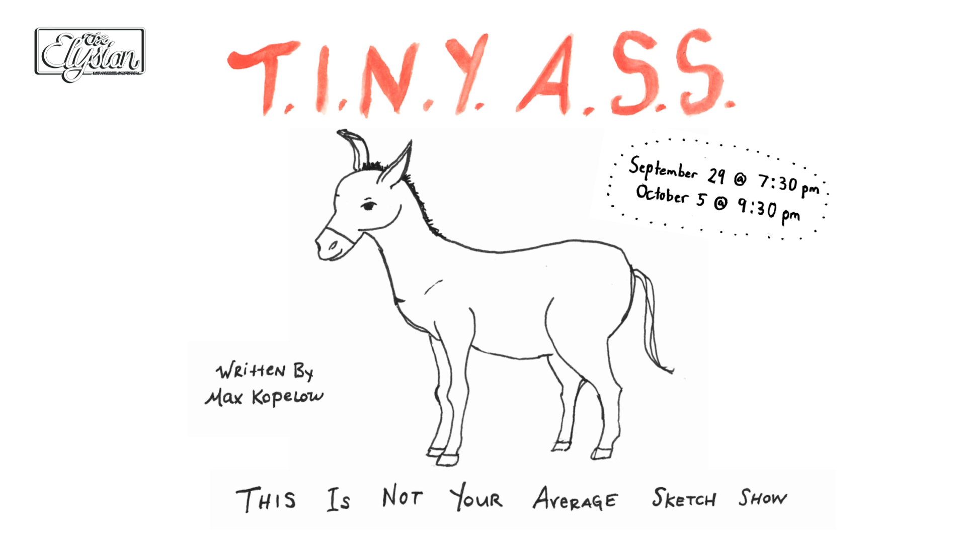 T.I.N.Y.A.S.S. (This Is Not Your Average Sketch Show)