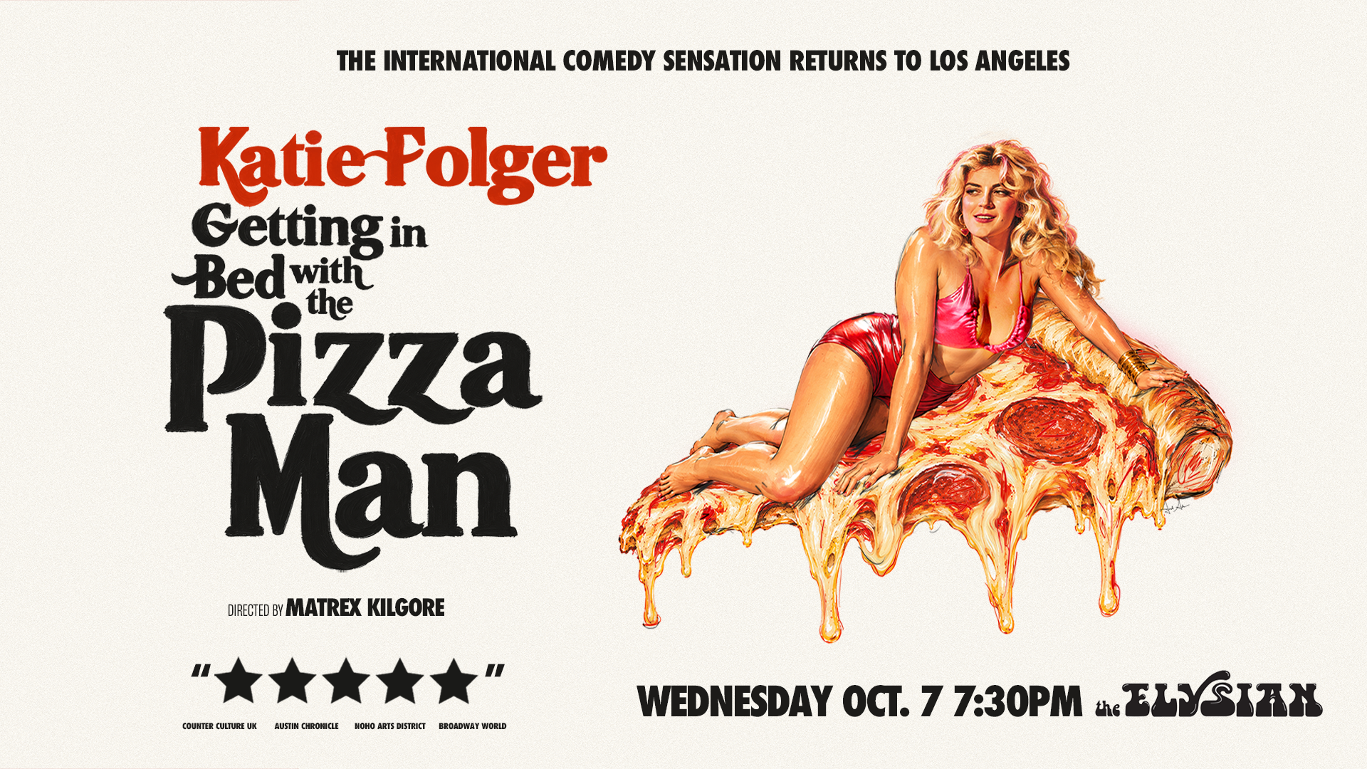 Katie Folger's Getting in Bed with the Pizza Man