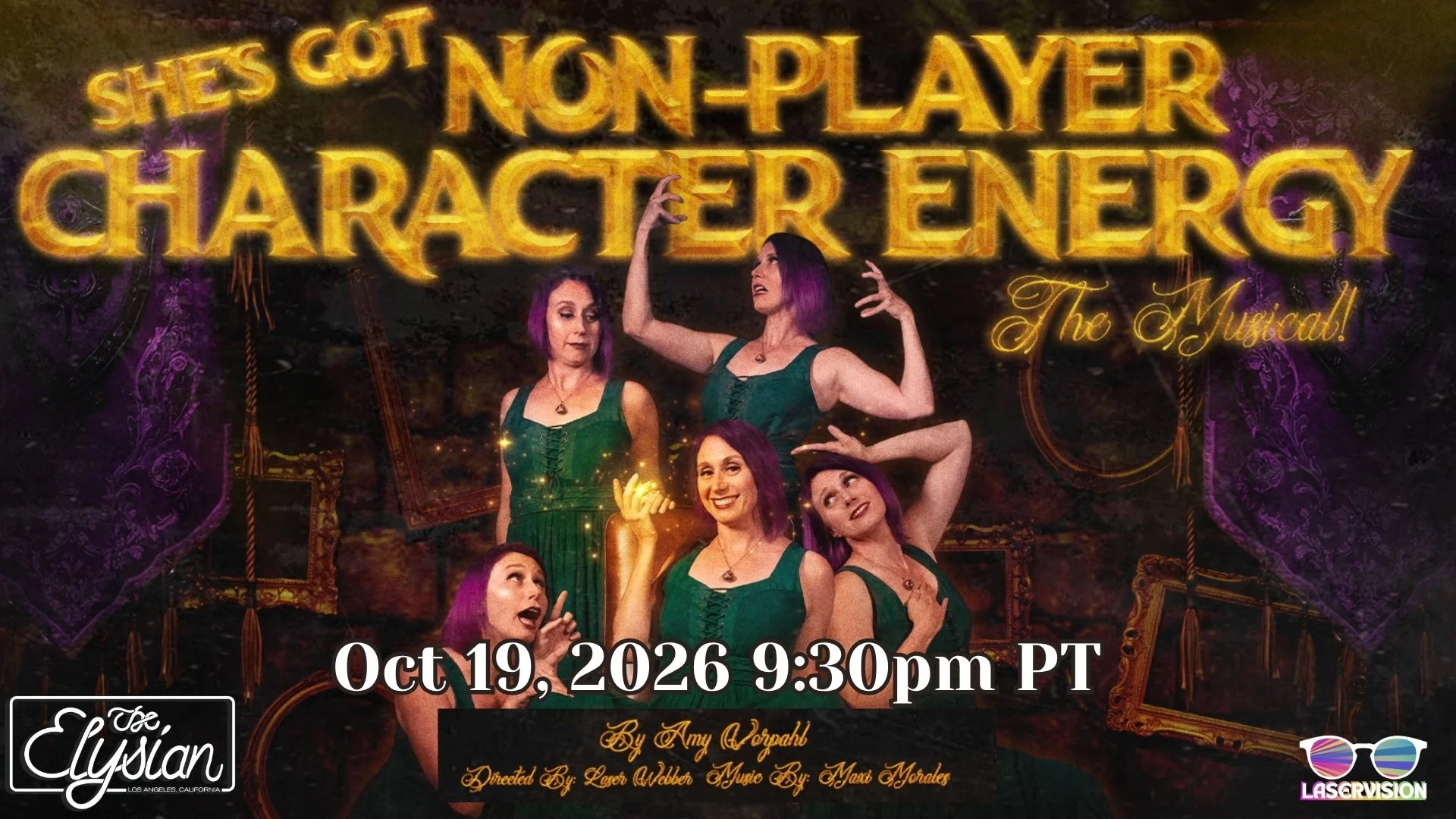 She's got NPC Energy: an original D&amp;D musical by Amy Vorpahl (In-Person &amp; Livestream)