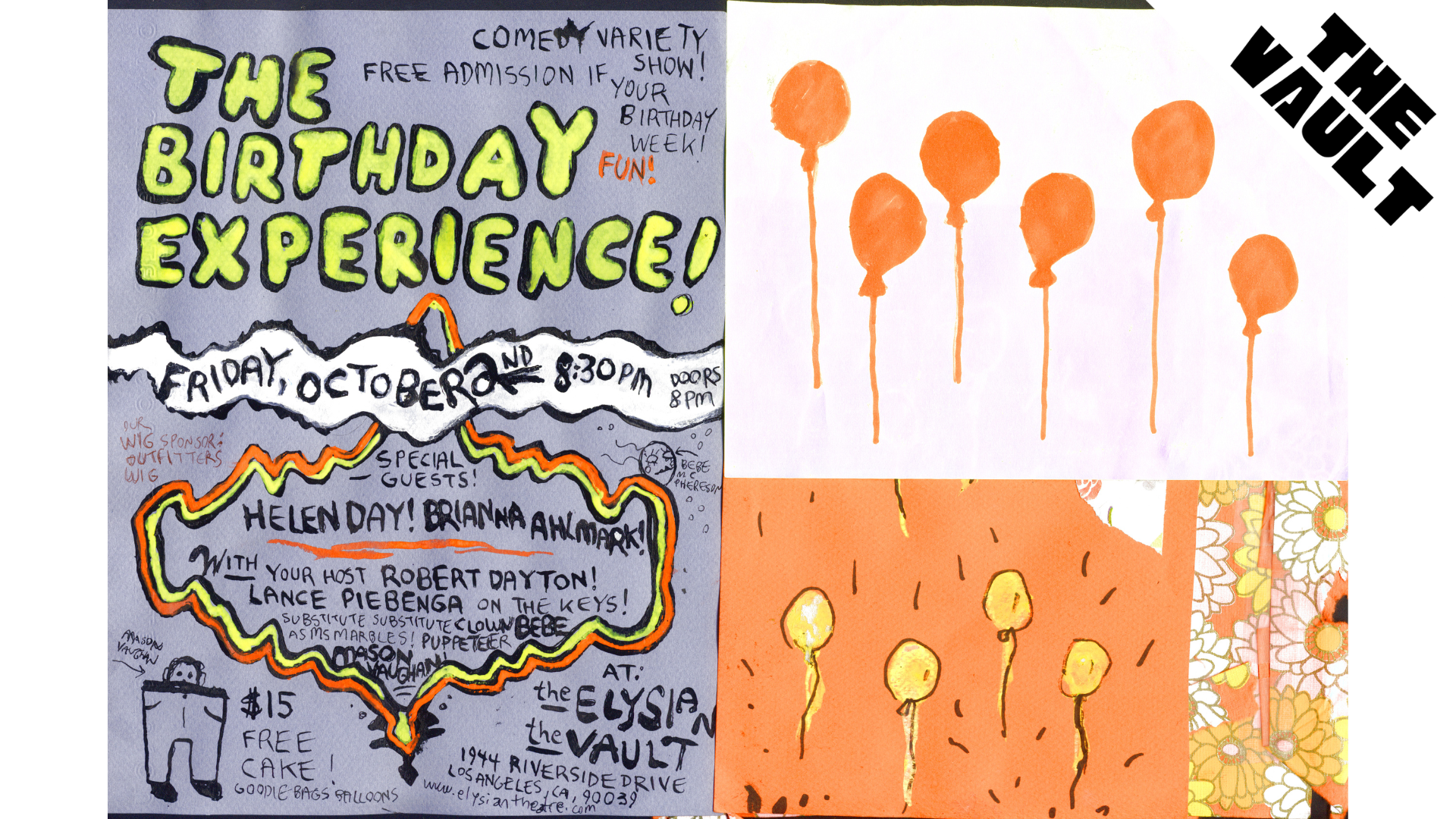 The Birthday Experience (The Vault)