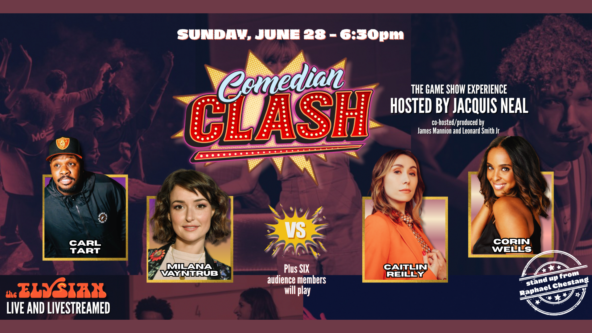 Comedian Clash - A Game Show Experience (In-Person and Livestream)