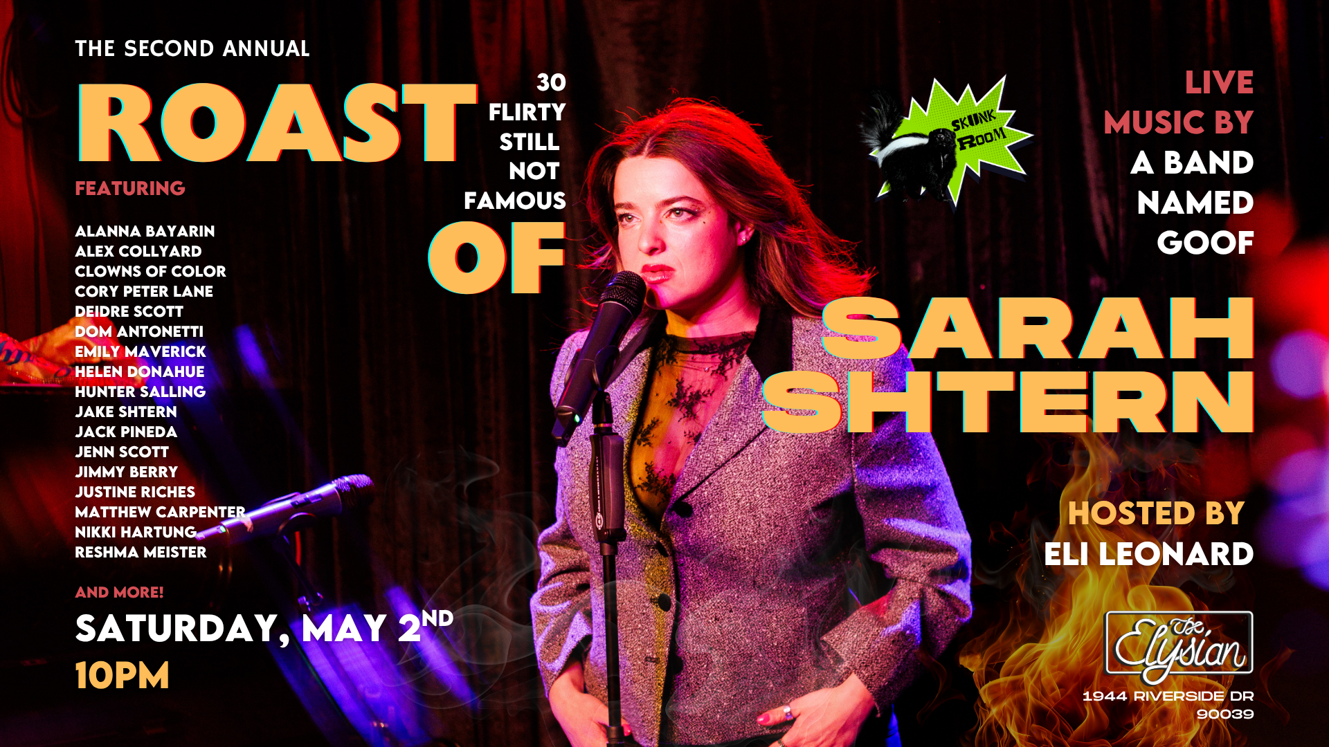The Roast of Sarah Shtern (Skunk Room)