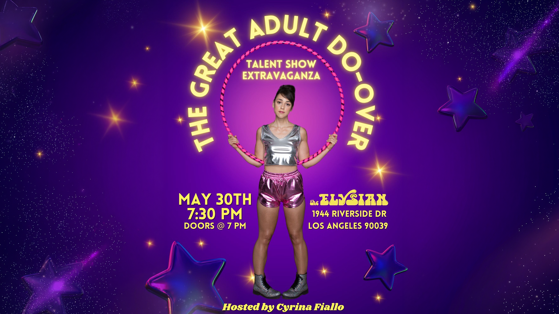 The Great Adult Do-Over Talent Show Extravaganza