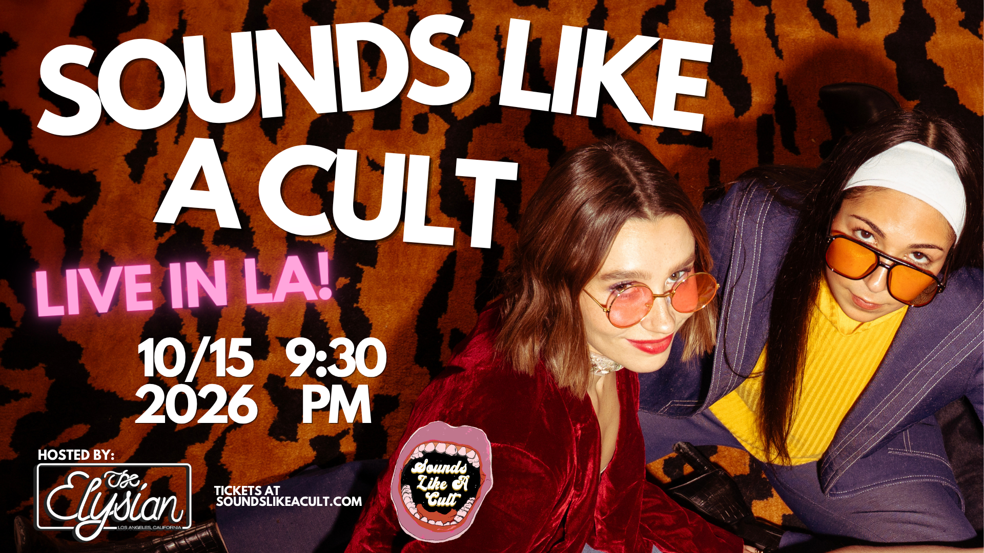 Sounds Like A Cult LIVE!