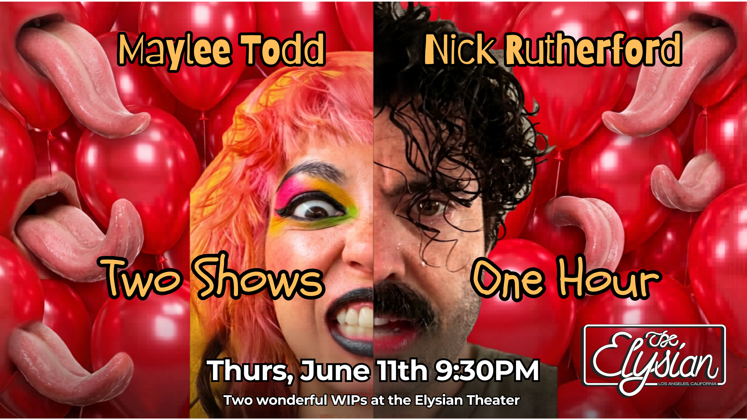 Maylee Todd and Nick Rutherford