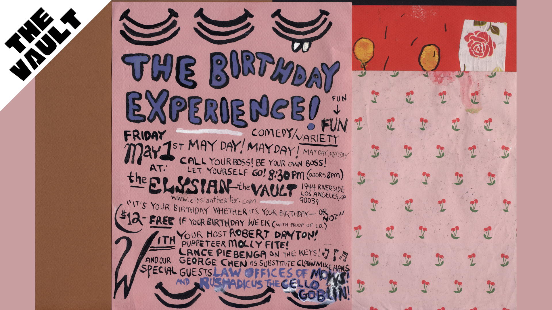 The Birthday Experience (The Vault)