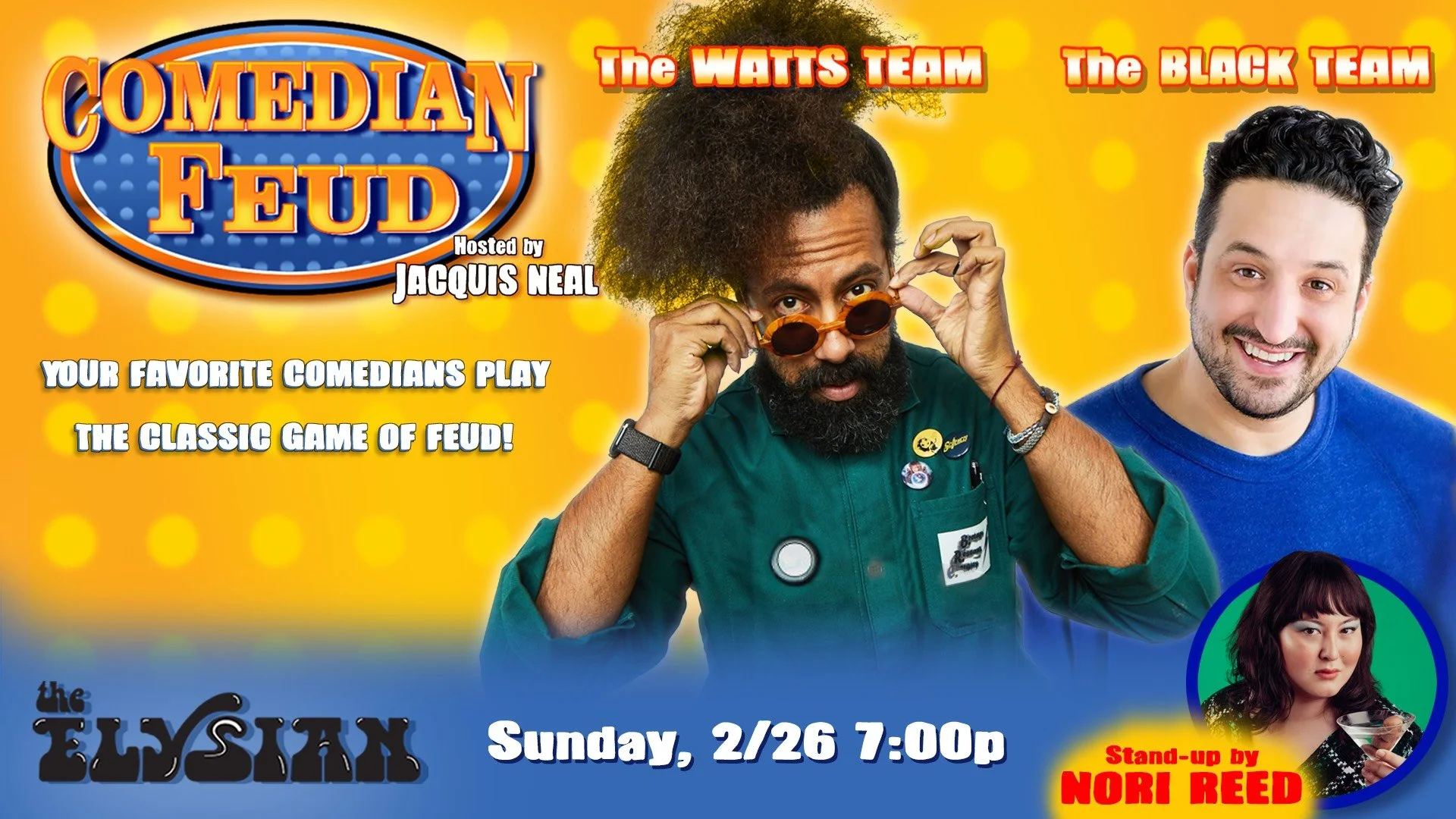 Comedian Feud — The Elysian