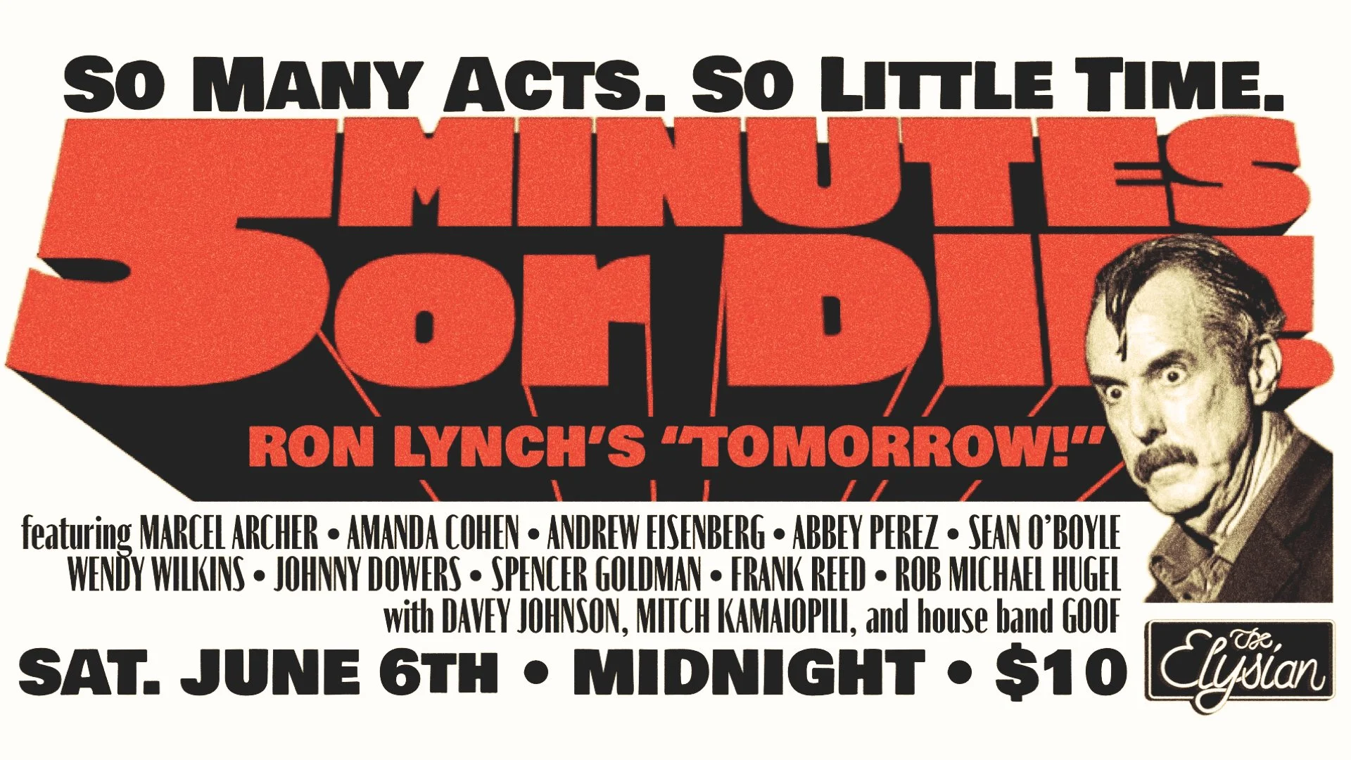 Tomorrow! w/ Ron Lynch