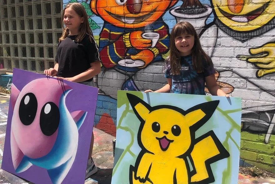 School Holiday Street Art Workshops