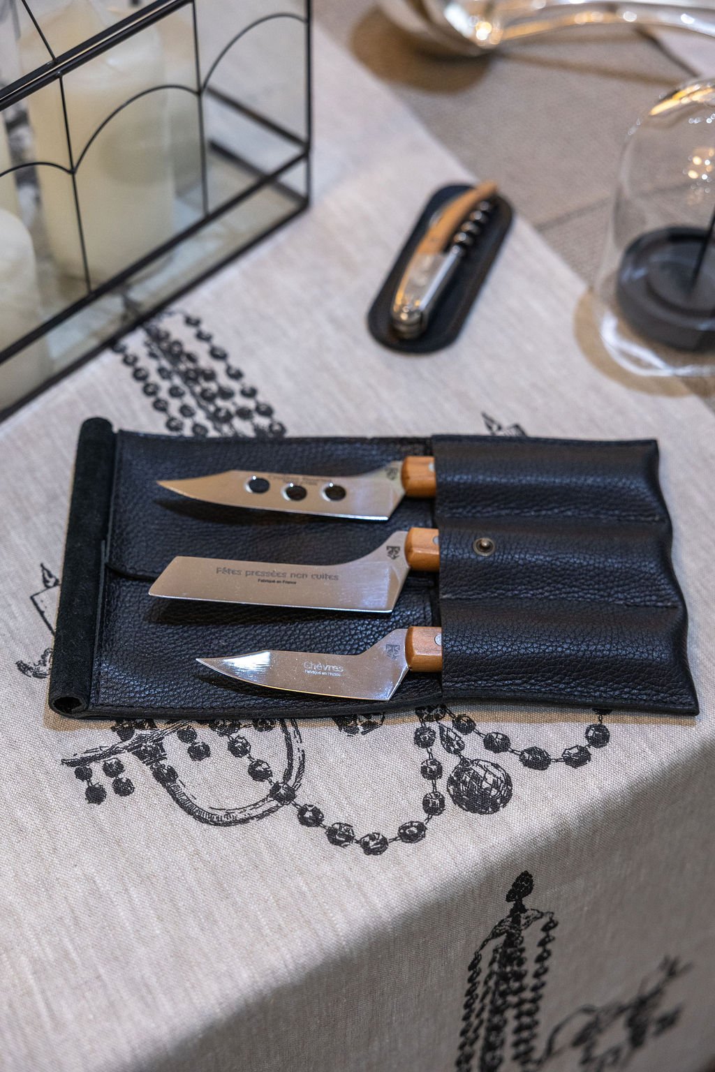 Claude Dozorme - Three Piece Cheese Set