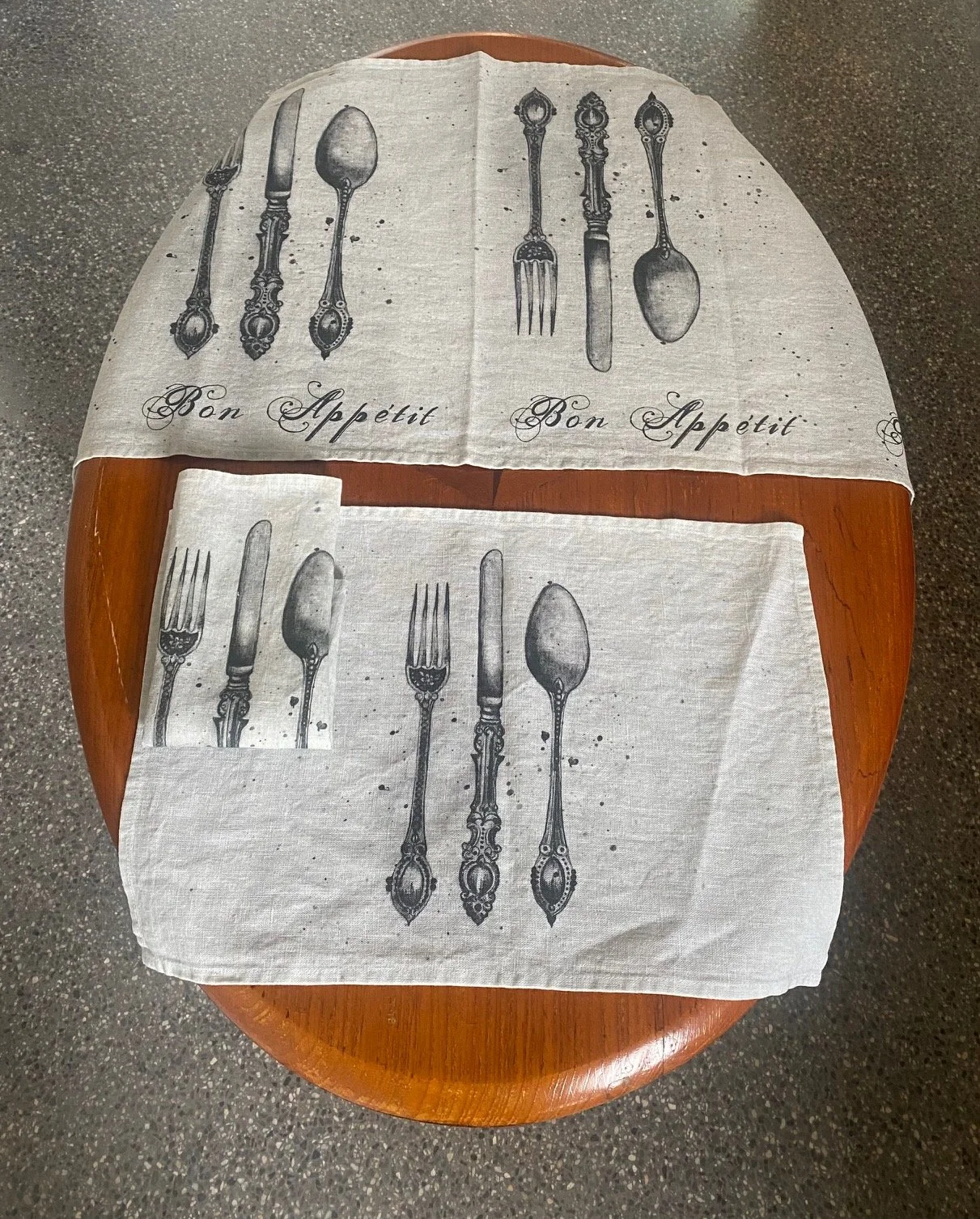 European Coutellerie Linen Placemats Set 6 $39