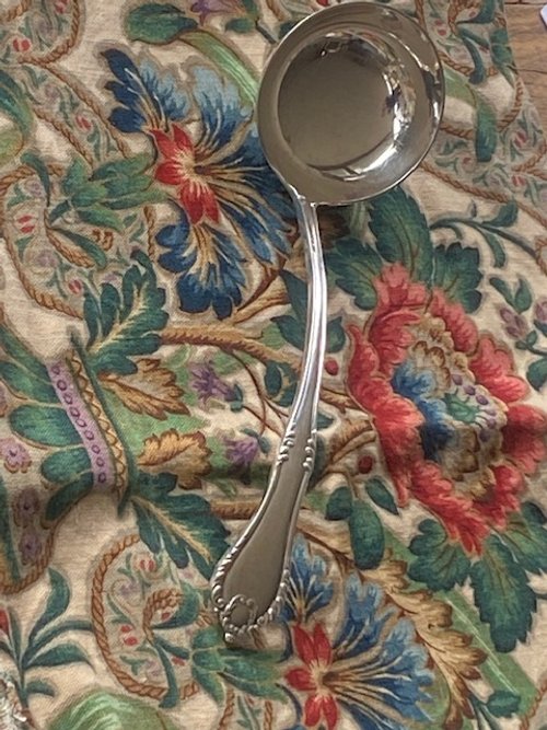 Vintage Silver Plate Large Soup Ladles