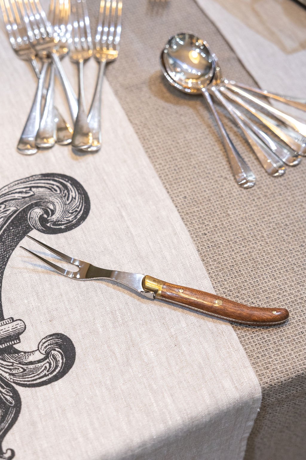 Claude Dozorme - Serving Fork