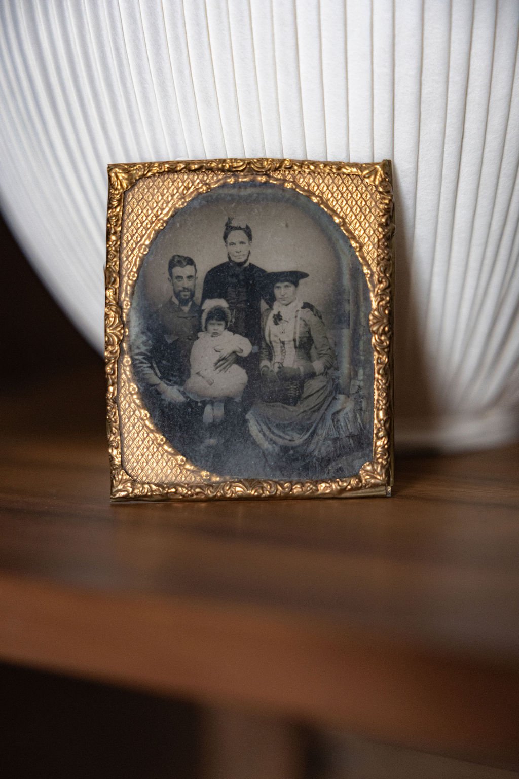 Antique Daguerreotype Family Photograph