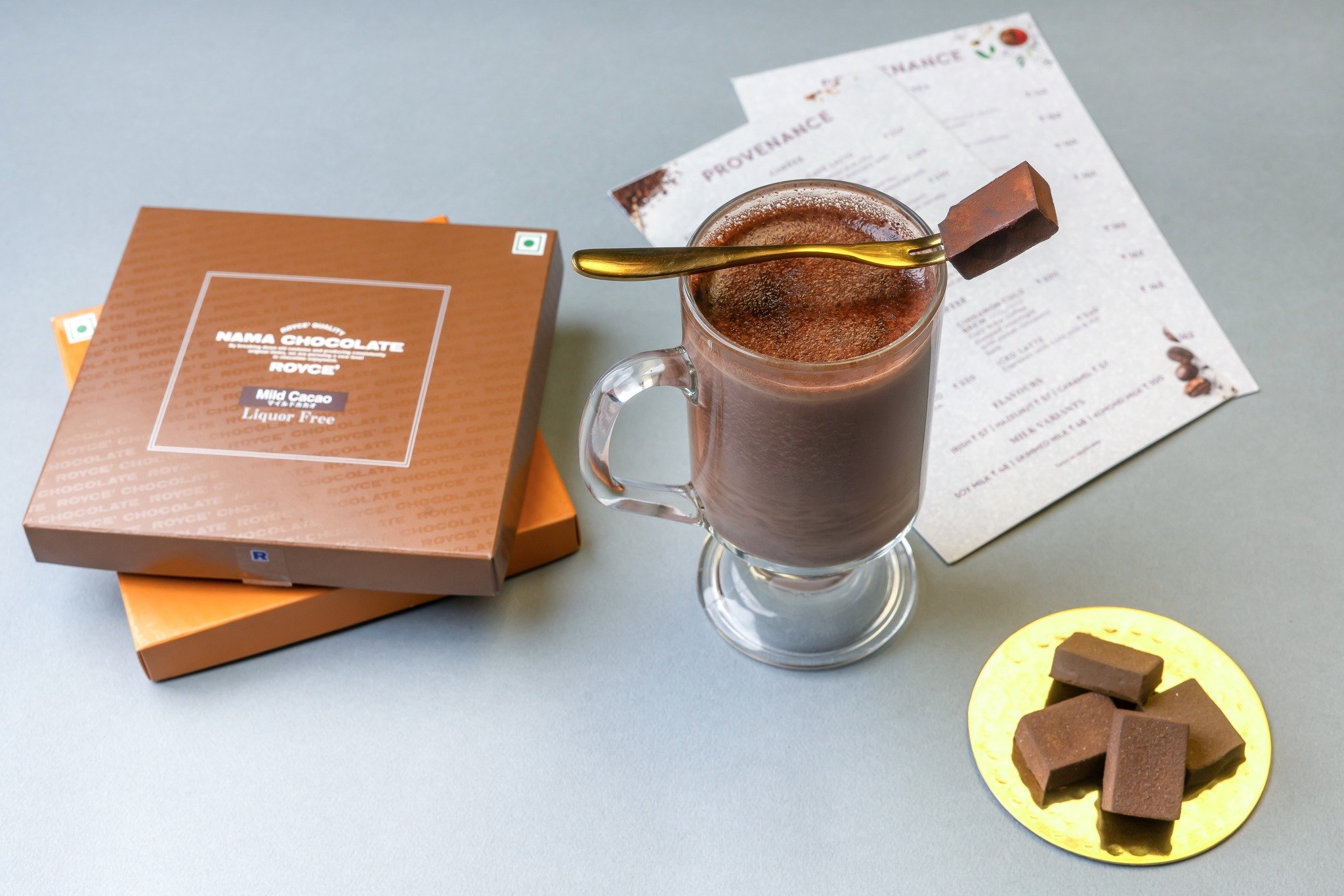🍫✨ Exciting News! ✨🍫

Indulge in the rich flavors of our new Hot Chocolate Menu at Provenance Gourmet Gifts! Featuring some of the best sellers from our chocolate vault, including:

☕️ ROYCE' Nama x Provenance Mocha
☕️ Dolfin Chocolate x Provenance
