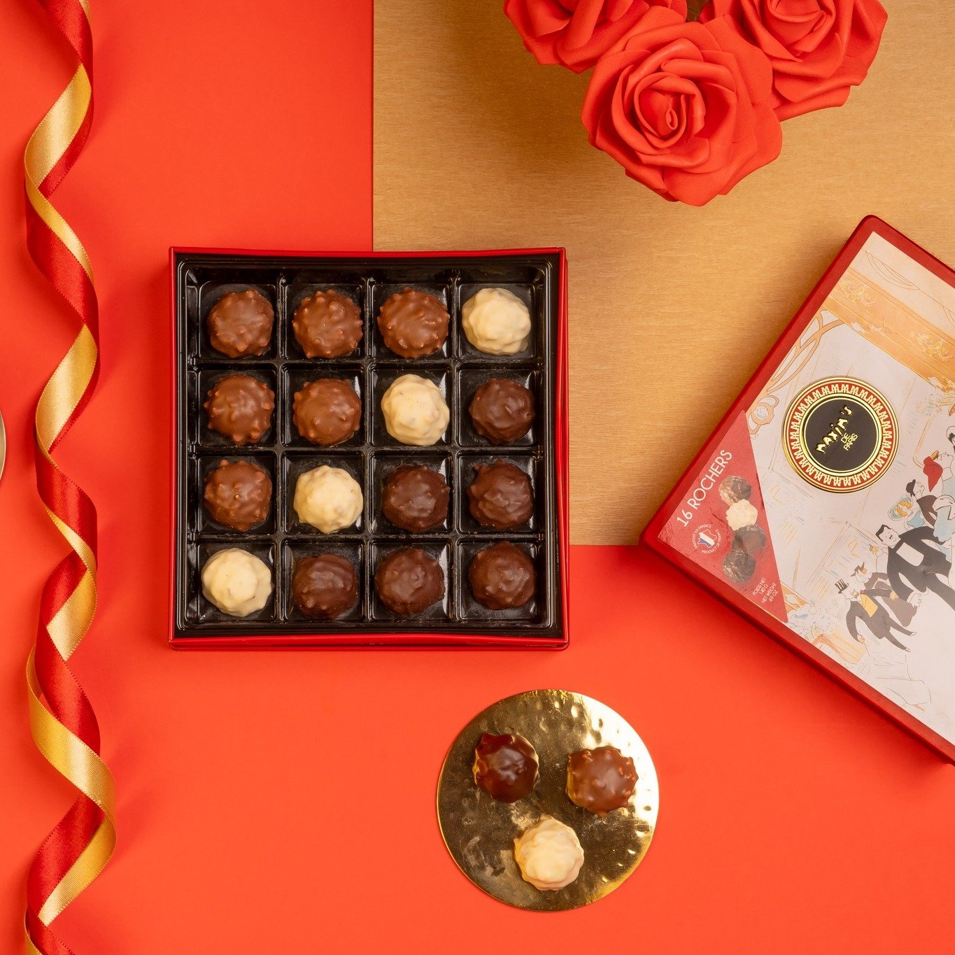 🌟Give your Mom the sweetest surprise this Mother's Day!

Surprise her this Mother's Day with our exclusive Maxim's Tin of Assorted Chocolate Rochers. 🍫 Handcrafted from the finest French ingredients, each piece promises pure indulgence. This assort