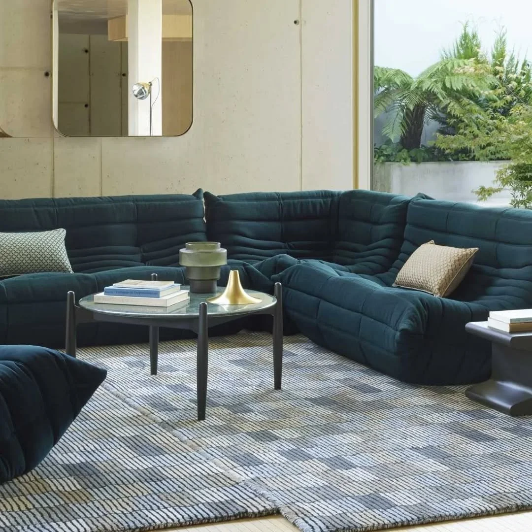 A modern classic, reimagined in teal.
@michelducaroy's Togo was never meant to follow trends. It was made for living - for lounging, for soft landings after long days, for moments of stillness. Just comfort, sculpted into form.

#LigneRosetIndia #Sof