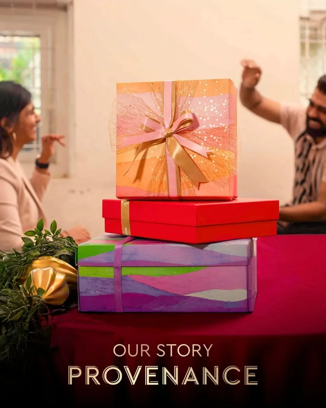 Provenance was born from a simple belief &mdash; that a gift should feel personal.​
 We&rsquo;re a home for artisans, chocolatiers, and makers from India and around the world, each bringing their craft and character to what we curate. Every hamper is