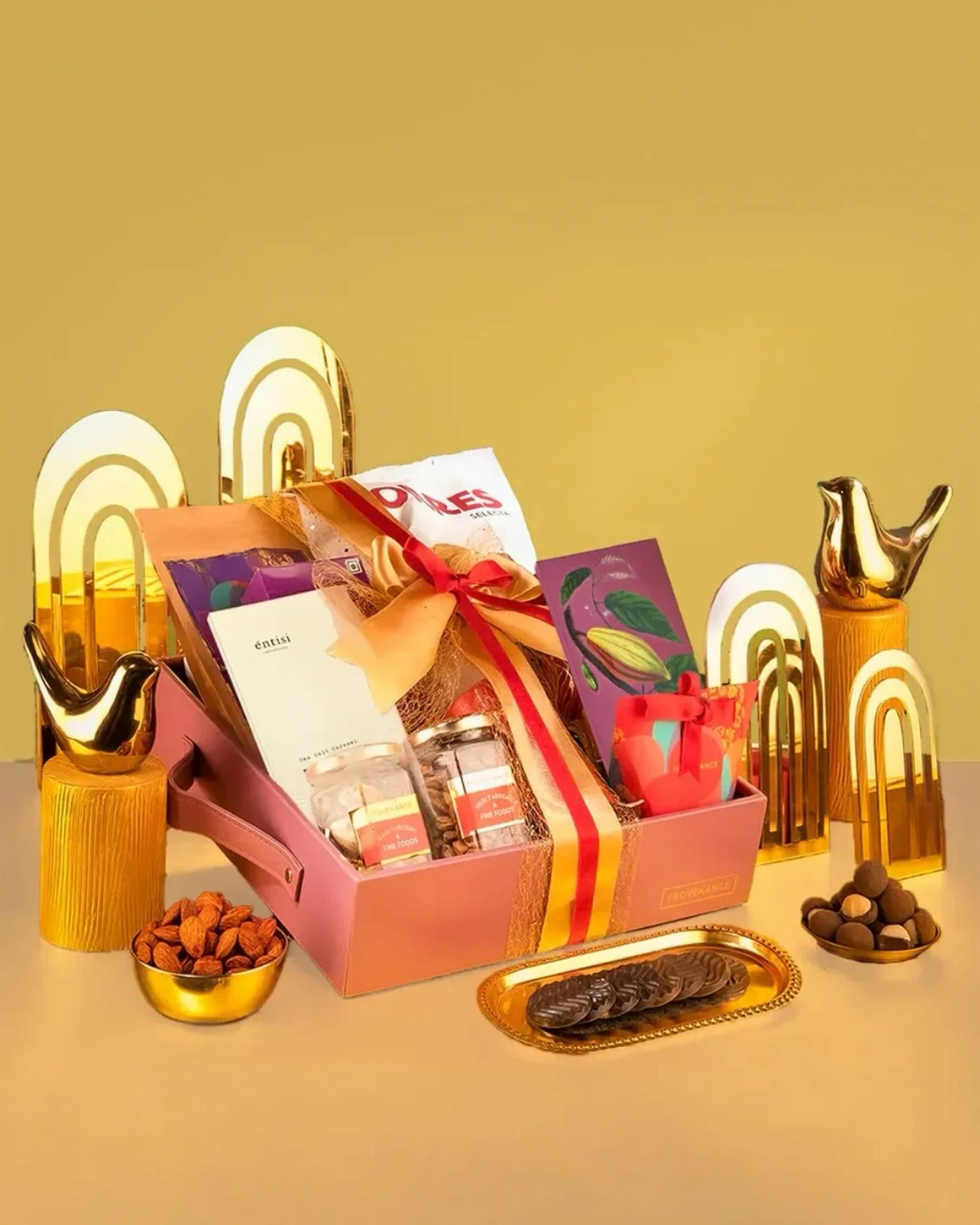 With Mother&rsquo;s Day around the corner, a gift that feels just right. 💐​
​
The Chocolates and Nuts Gift Tray brings together a variety of artisanal snacks and sweet treats, perfect for sharing with family, or for moments she can savour herself.​
