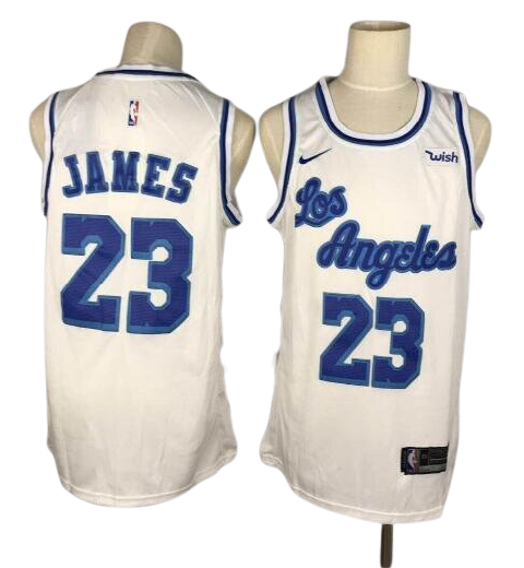 lebron lakers throwback jersey