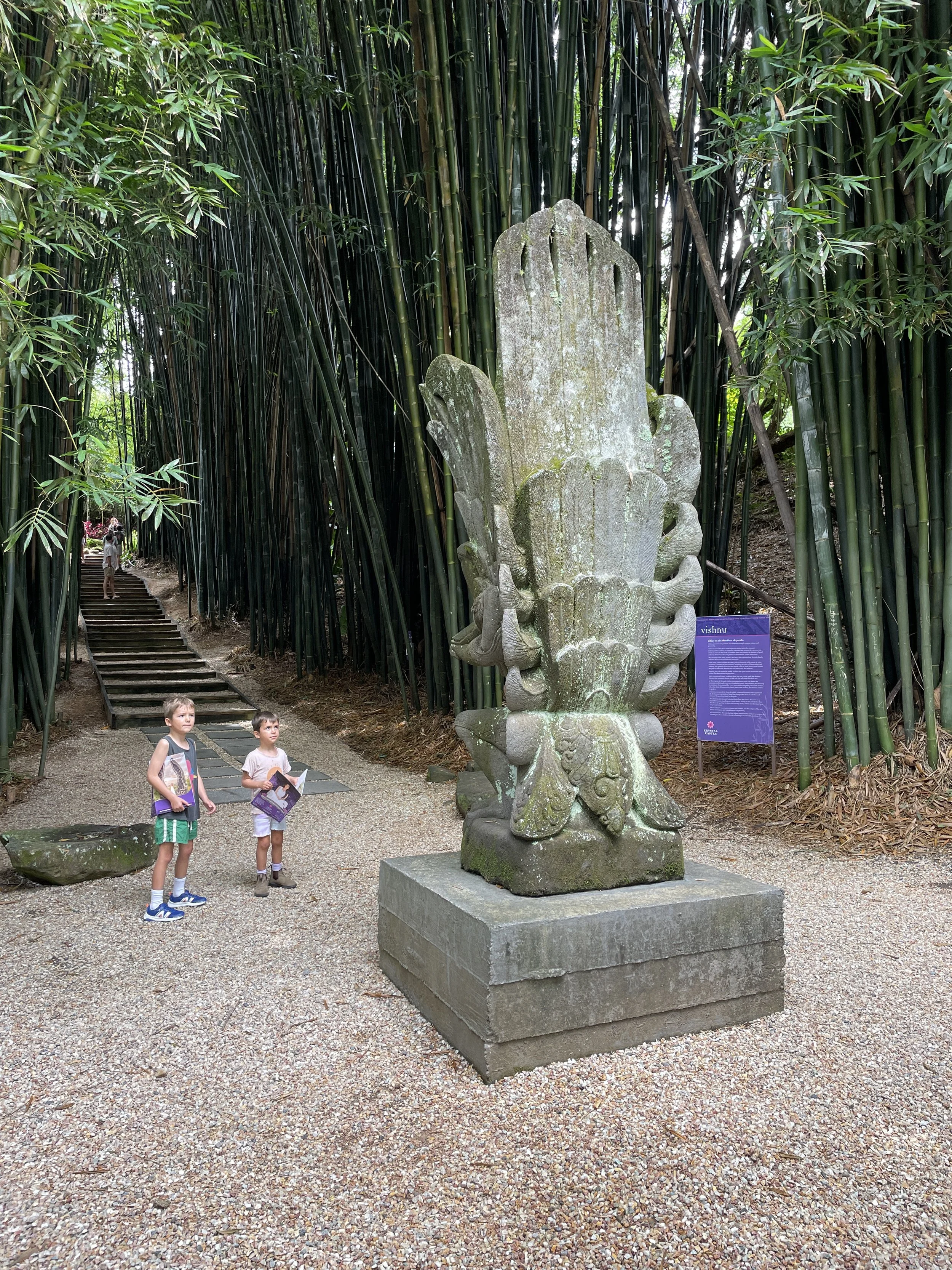 Children at Crystal Castle
