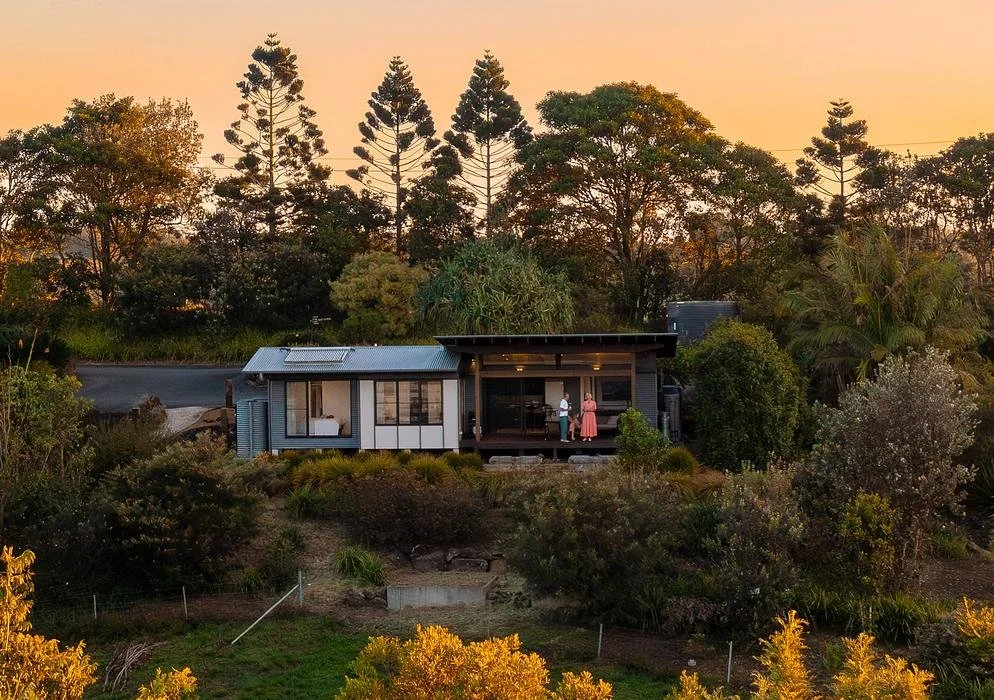 Carinya Villa surrounded by trees