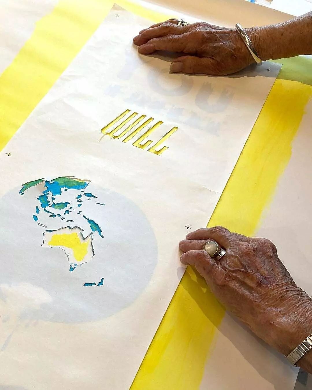 Making a new poster with @busymakingposters