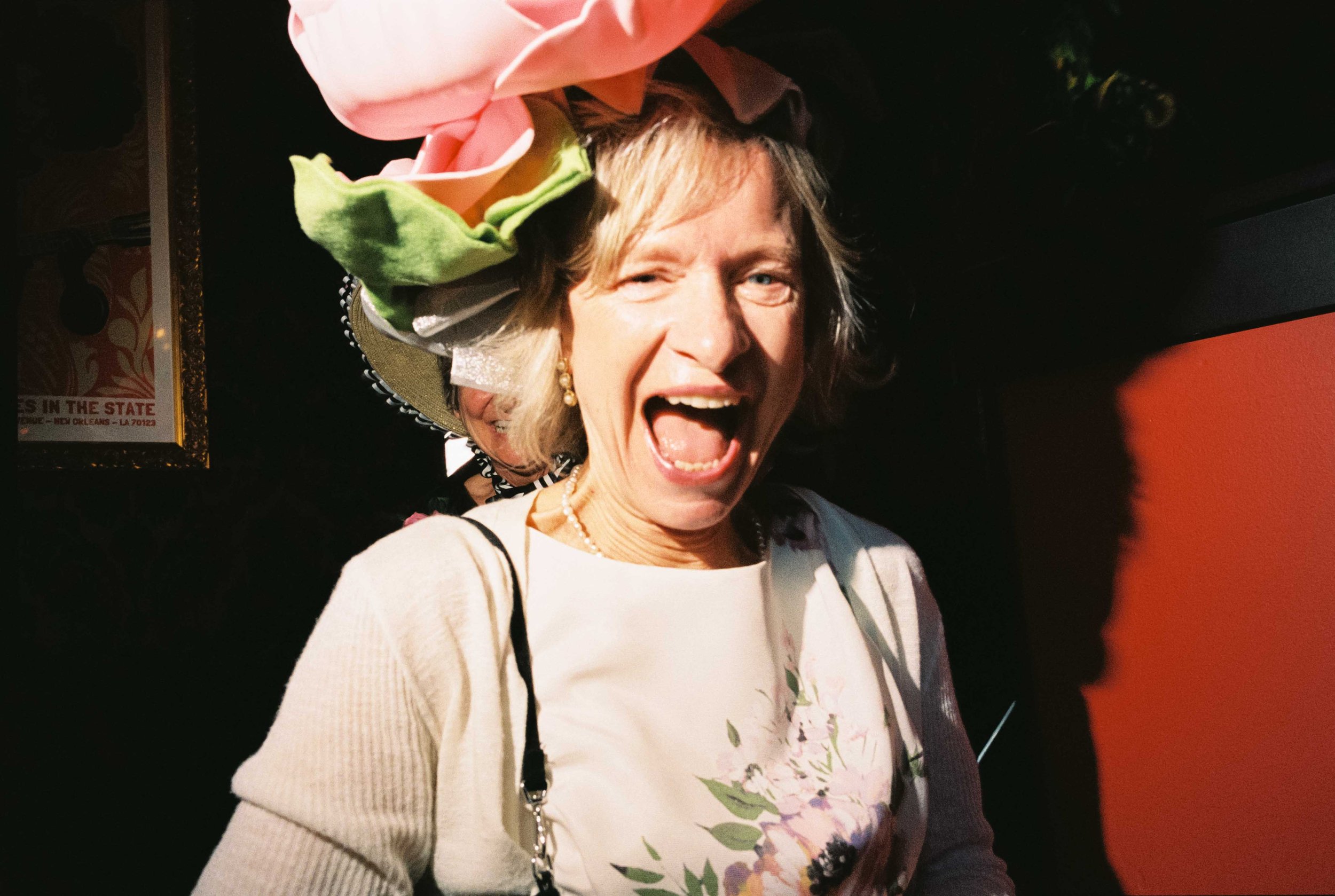 Women smiling and laughing at my camera