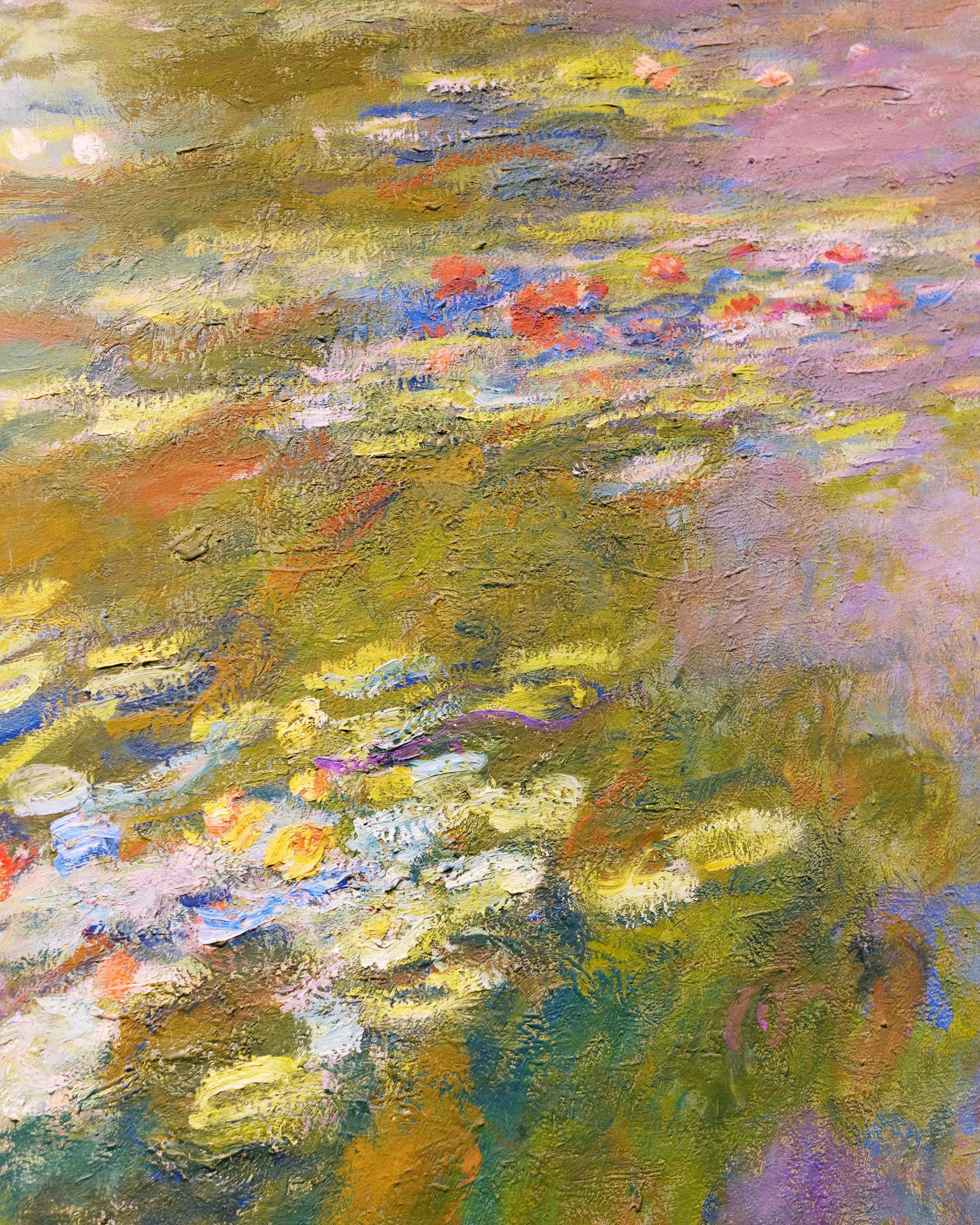 Pastel painting at the Chicago Art Institute