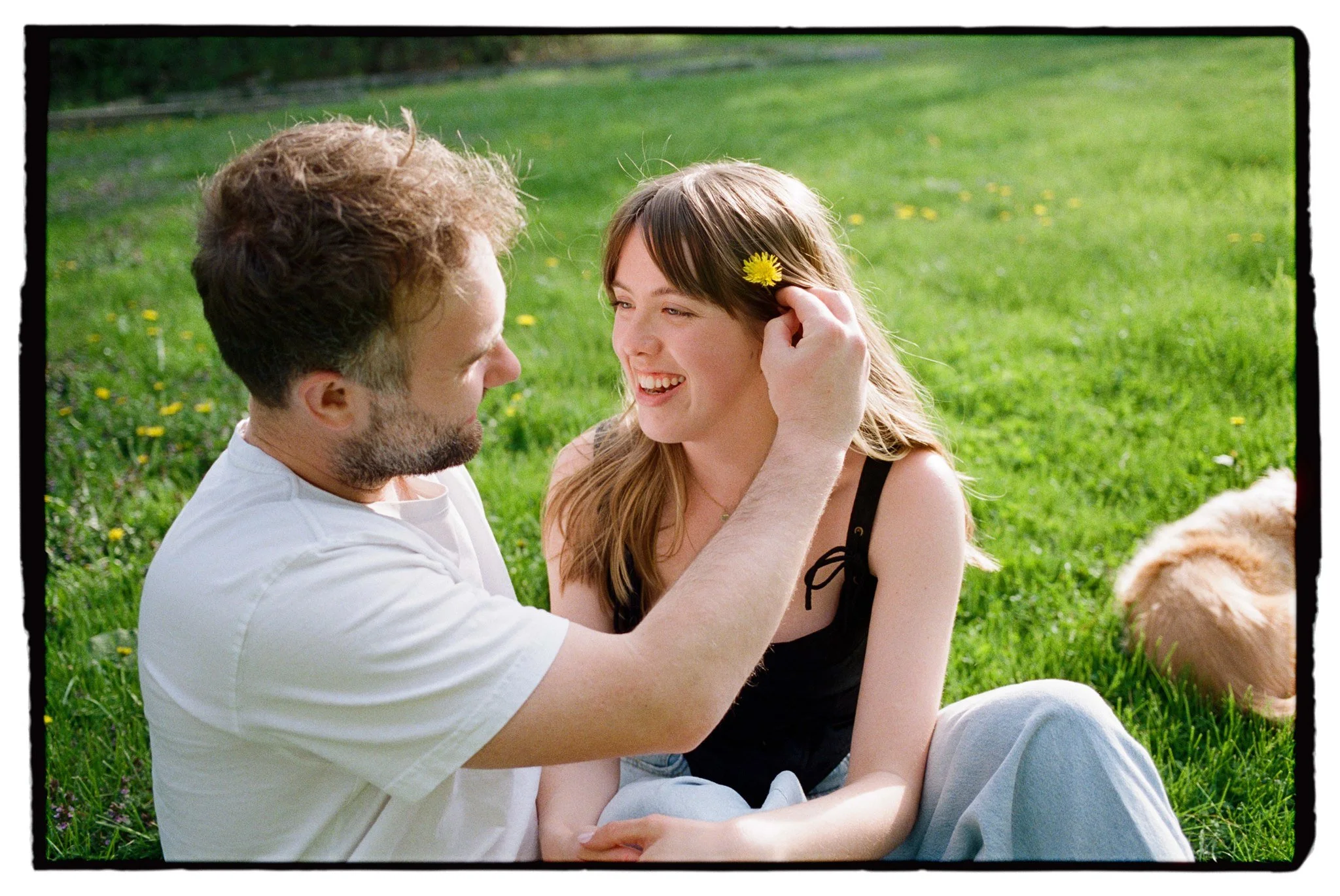 In Home Couples Photo Shoot in Wisconsin on Film