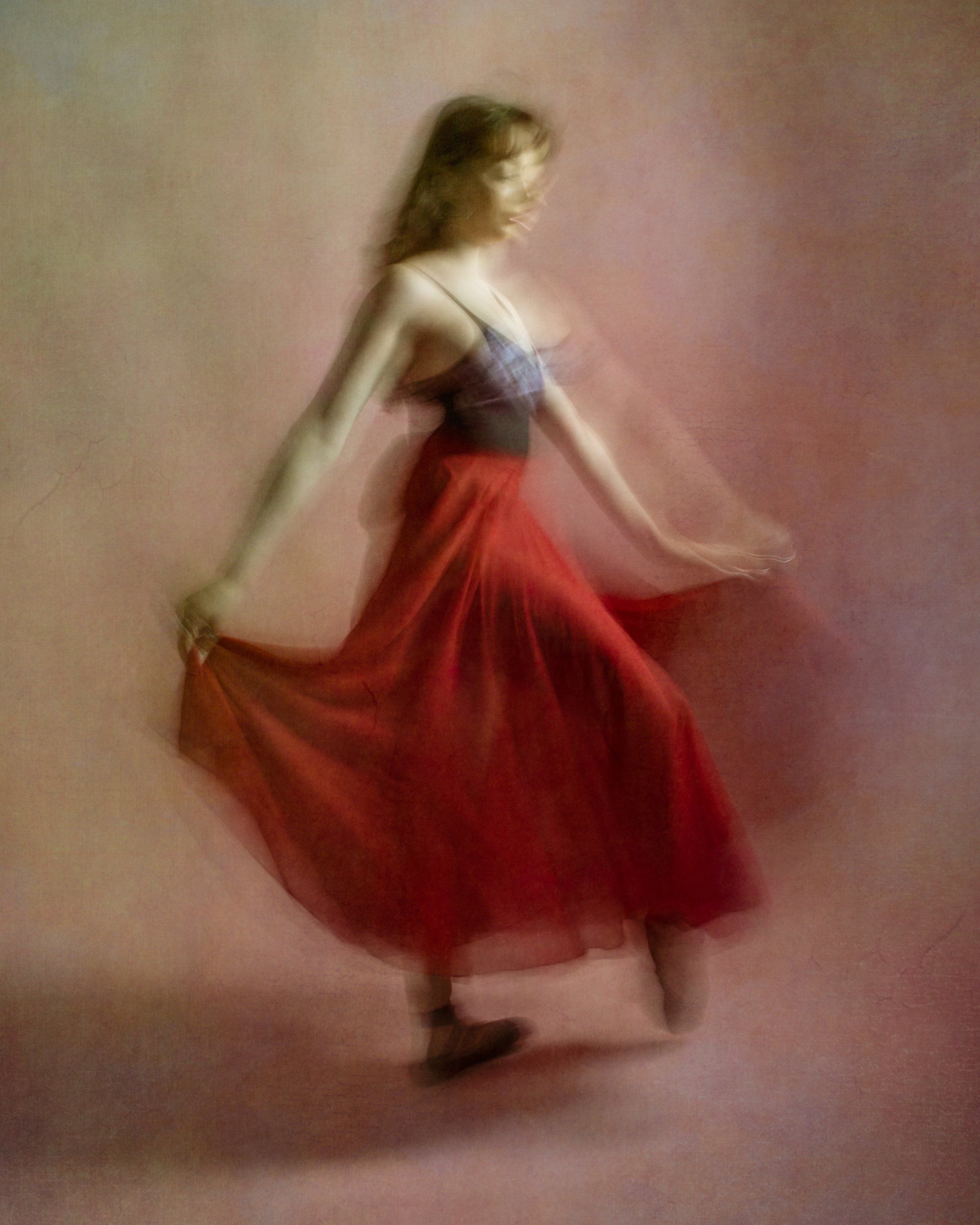 The Ballet Phase - spinny things, twirls and standing on tiptoe.