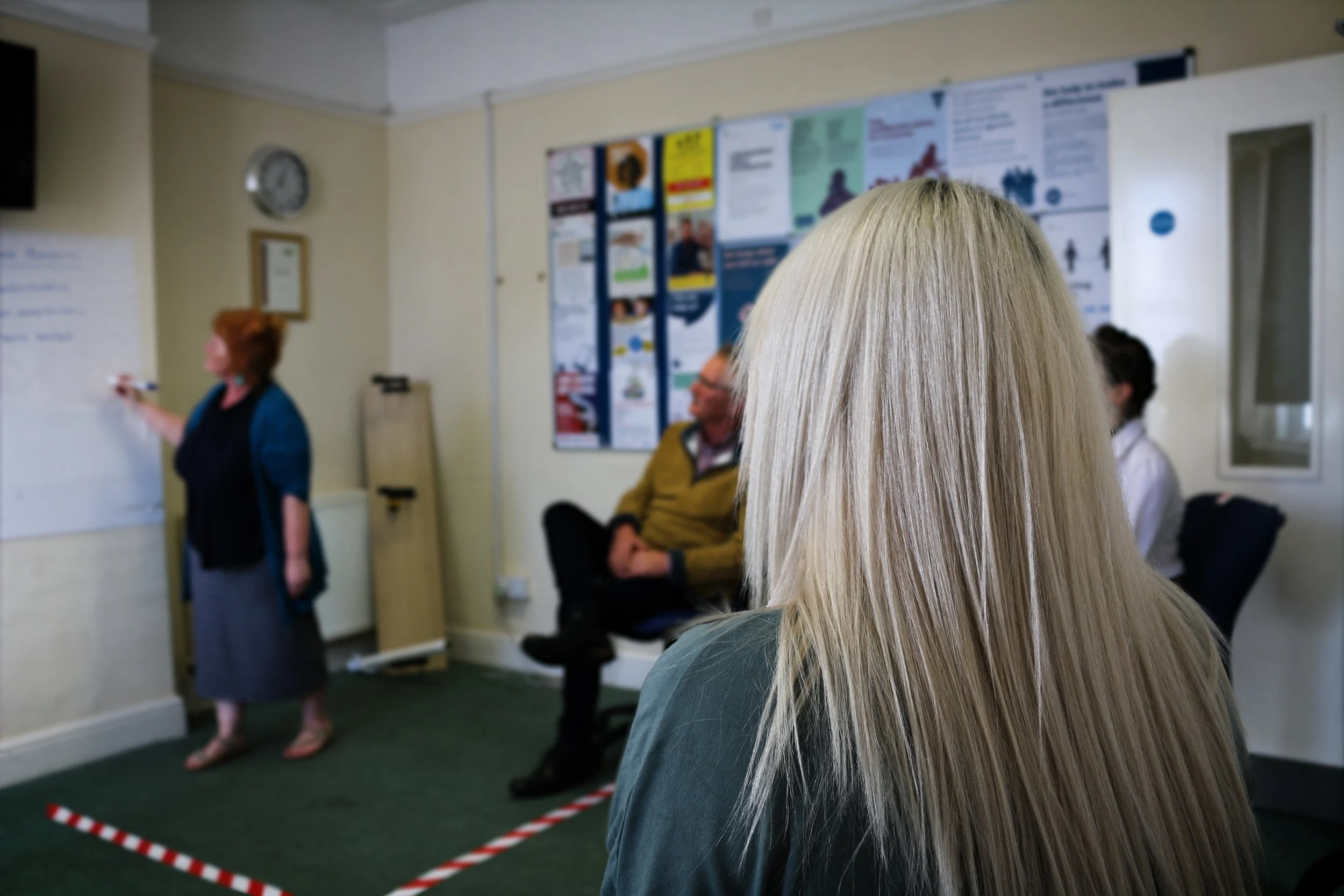 A training session taking place