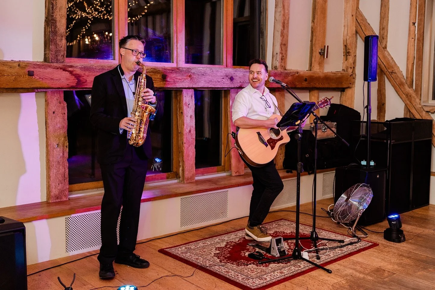 What&rsquo;s better than 1 musician at your event? 2 musicians! Sax 🎷 &amp; guitar 🎸 is always a fun combo. Get in touch if you&rsquo;re looking to book a fun duo for your wedding, party or corporate do. Already have a booking with me? Feel free to