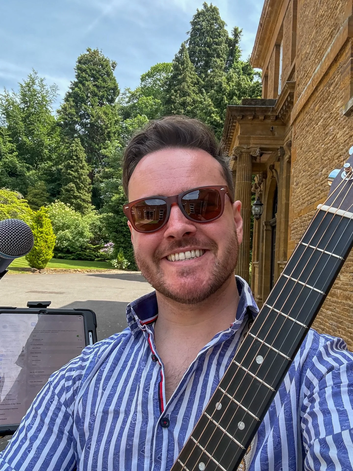 2 weddings today! Starting here at @sedgebrook_hall in the glorious sunshine ☀️