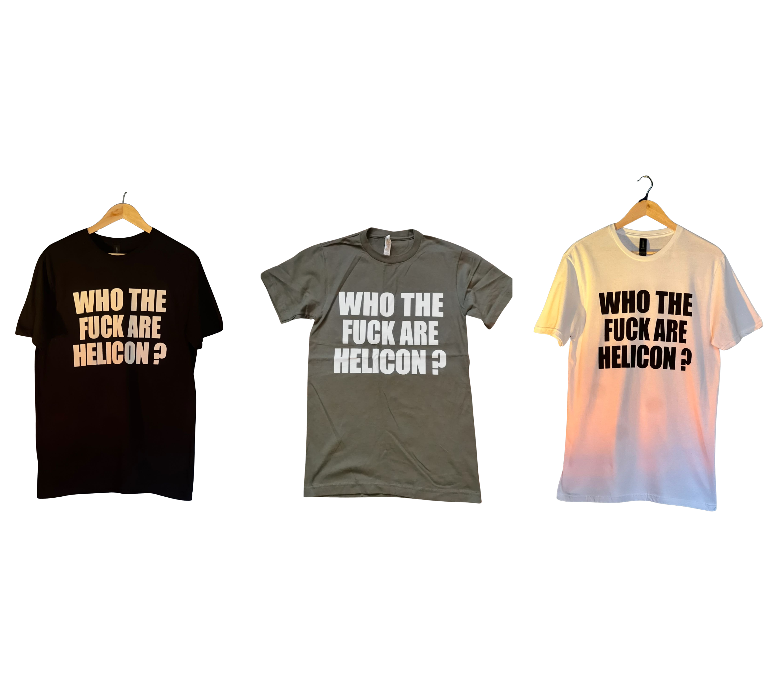 WTFAH T-Shirt in black, white, green or stealth