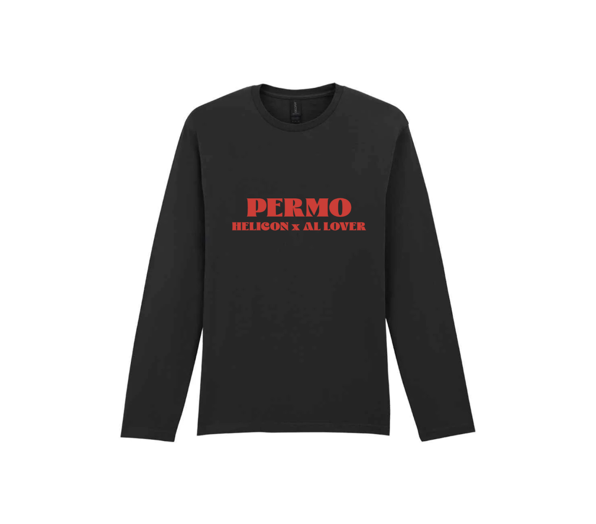 Long sleeve 'PERMO', HELICON x AL LOVER t-shirt